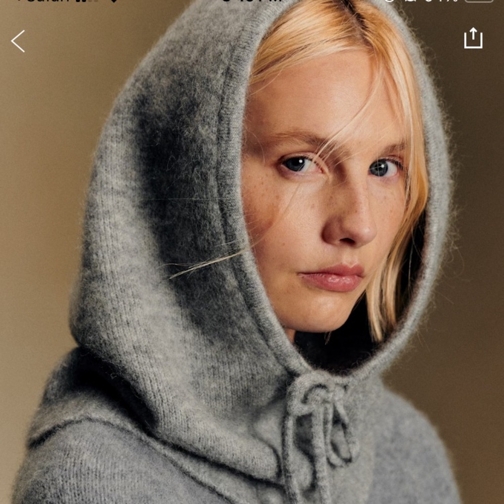 SÉZANE  Hooded Scarf